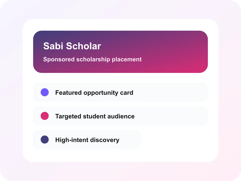 Scholarship Listing
